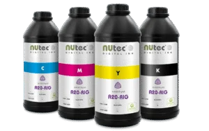 A20-RIG 1L CMYK - ricoh kyocera uv rigid ink performance on rigid substrates