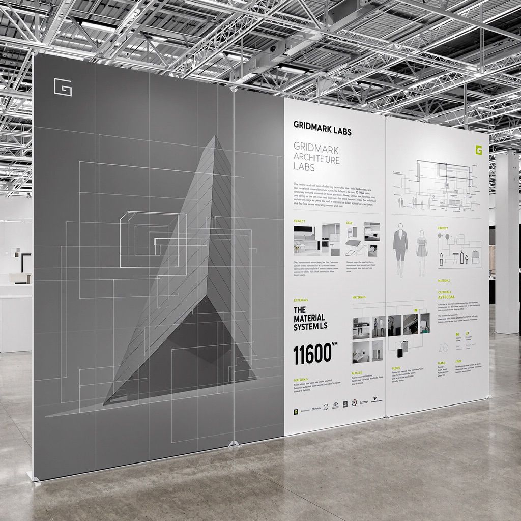 exhibition panel digital inks by NUtec using UV-Cured Hybrid on expanded PVC foam board