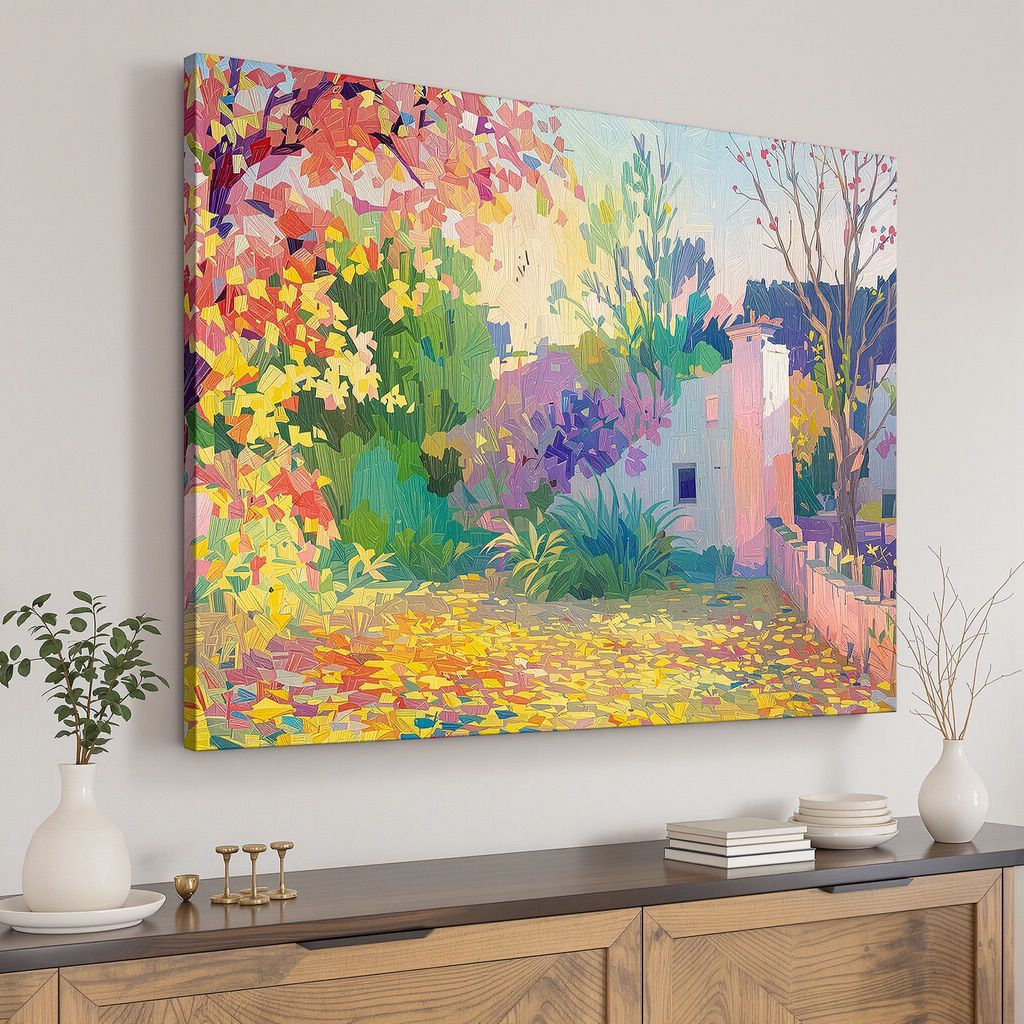 Fine Art Reproduction Inks on cotton artist canvas using NUtec eco-solvent inks for museum-quality color and detail.